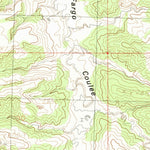 United States Geological Survey Mitchell Crossing, MT (1985, 24000-Scale) digital map