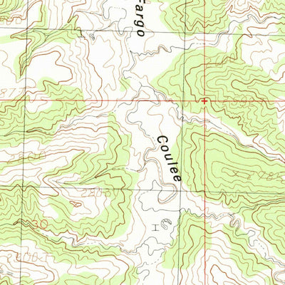 United States Geological Survey Mitchell Crossing, MT (1985, 24000-Scale) digital map
