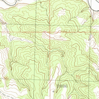 United States Geological Survey Mitchell Crossing, MT (1985, 24000-Scale) digital map
