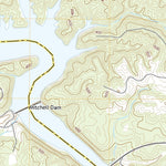 United States Geological Survey Mitchell Dam, AL (2020, 24000-Scale) digital map