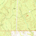 United States Geological Survey Mitchell Dam NW, AL (1971, 24000-Scale) digital map