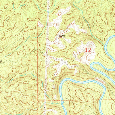 United States Geological Survey Mitchell Dam NW, AL (1971, 24000-Scale) digital map