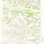 United States Geological Survey Mitchell Draw, TX (1969, 24000-Scale) digital map