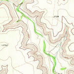 United States Geological Survey Mitchell Draw, TX (1969, 24000-Scale) digital map