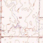 United States Geological Survey Mitchell Lake, SD (1950, 24000-Scale) digital map