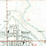 United States Geological Survey Mitchell, NE (1963, 24000-Scale) digital map