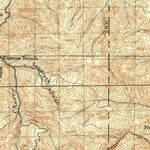 United States Geological Survey Mitchell, OR (1926, 125000-Scale) digital map