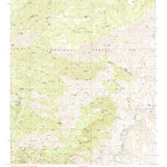 United States Geological Survey Mitchell Peak, AZ (1989, 24000-Scale) digital map