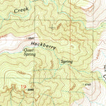 United States Geological Survey Mitchell Peak, AZ (1989, 24000-Scale) digital map