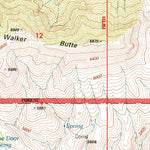 United States Geological Survey Mitchell Peak, AZ (1997, 24000-Scale) digital map