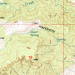 United States Geological Survey Mitchell Peak, AZ (1997, 24000-Scale) digital map