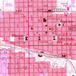 United States Geological Survey Mitchell, SD (1957, 24000-Scale) digital map