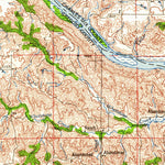 United States Geological Survey Mitchell, SD (1959, 250000-Scale) digital map