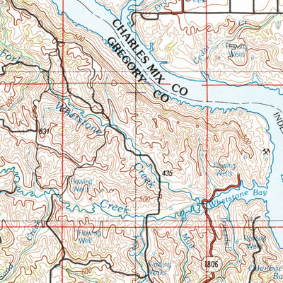 United States Geological Survey Mitchell, SD (1990, 250000-Scale) digital map