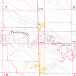 United States Geological Survey Mitchell SW, SD (1980, 24000-Scale) digital map
