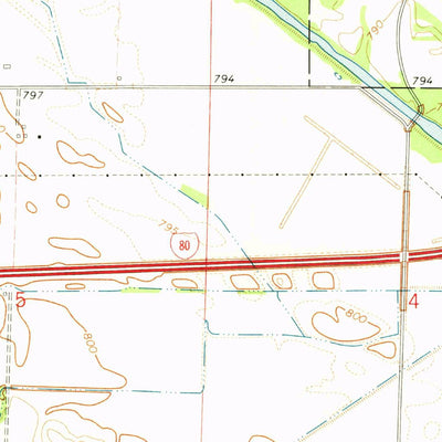 United States Geological Survey Mitchellville, IA (1972, 24000-Scale) digital map