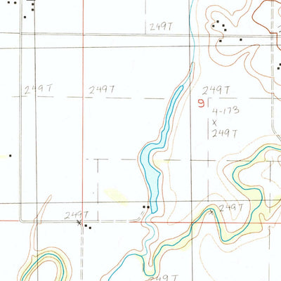United States Geological Survey Mitchellville, MO (1984, 24000-Scale) digital map