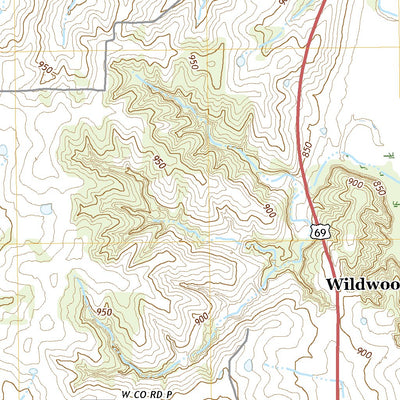 United States Geological Survey Mitchellville, MO (2021, 24000-Scale) digital map