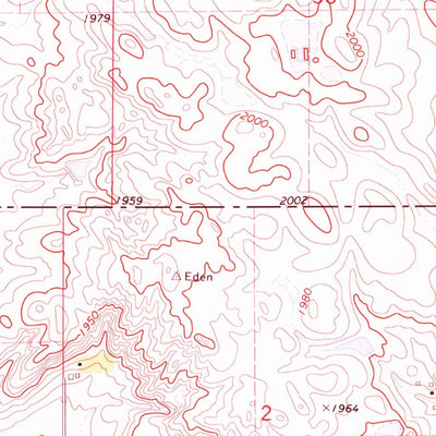 United States Geological Survey Mittelstedt Slough, SD (1973, 24000-Scale) digital map