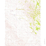 United States Geological Survey Mitten Butte, WY (1972, 24000-Scale) digital map