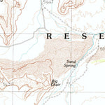 United States Geological Survey Mitten Buttes, AZ-UT (1988, 24000-Scale) digital map