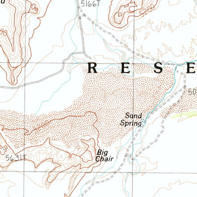 United States Geological Survey Mitten Buttes, AZ-UT (1988, 24000-Scale) digital map