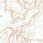 United States Geological Survey Mitten Buttes, AZ-UT (1988, 24000-Scale) digital map