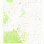 United States Geological Survey Mitten Rock, NM (1966, 24000-Scale) digital map