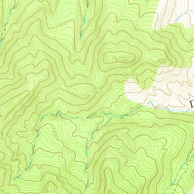 United States Geological Survey Mitten Rock, NM (1966, 24000-Scale) digital map