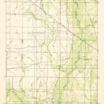 United States Geological Survey Mittie, LA (1935, 31680-Scale) digital map