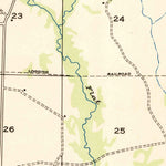 United States Geological Survey Mittie, LA (1935, 31680-Scale) digital map