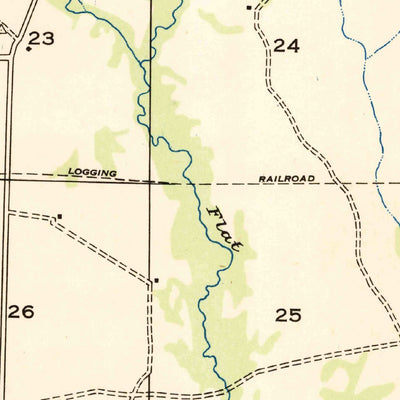 United States Geological Survey Mittie, LA (1935, 31680-Scale) digital map
