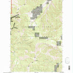 United States Geological Survey Mixes Baldy, MT (1995, 24000-Scale) digital map