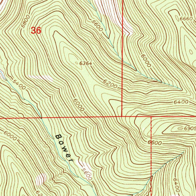 United States Geological Survey Mixes Baldy, MT (1995, 24000-Scale) digital map