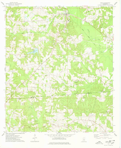 United States Geological Survey Mize, MS (1975, 24000-Scale) digital map