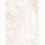 United States Geological Survey Mizpah, MT (1969, 24000-Scale) digital map