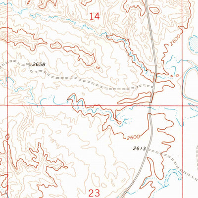 United States Geological Survey Mizpah, MT (1969, 24000-Scale) digital map