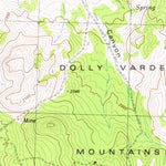 United States Geological Survey Mizpah Point, NV (1982, 24000-Scale) digital map