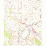 United States Geological Survey Moab, UT (1959, 62500-Scale) digital map