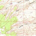 United States Geological Survey Moab, UT (1959, 62500-Scale) digital map