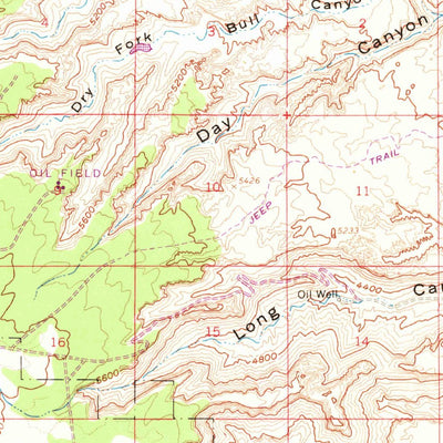 United States Geological Survey Moab, UT (1959, 62500-Scale) digital map