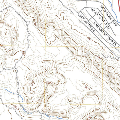 United States Geological Survey Moab, UT (2023, 24000-Scale) digital map