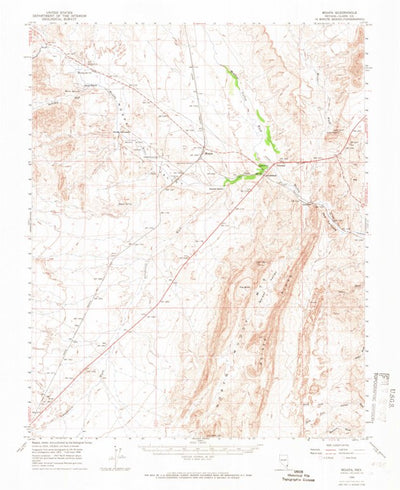 United States Geological Survey Moapa, NV (1958, 62500-Scale) digital map