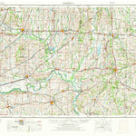 United States Geological Survey Moberly, MO (1954, 250000-Scale) digital map