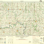 United States Geological Survey Moberly, MO (1957, 250000-Scale) digital map