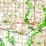 United States Geological Survey Moberly, MO (1960, 250000-Scale) digital map