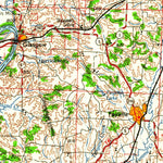 United States Geological Survey Moberly, MO (1960, 250000-Scale) digital map