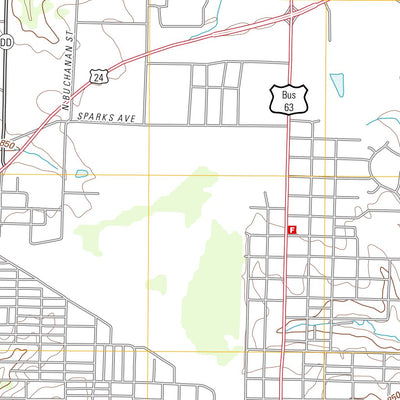 United States Geological Survey Moberly, MO (2012, 24000-Scale) digital map