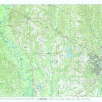 United States Geological Survey Mobile, AL-MS (1994, 100000-Scale) digital map
