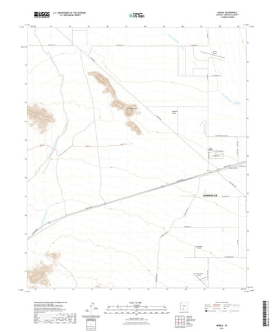 United States Geological Survey Mobile, AZ (2021, 24000-Scale) digital map
